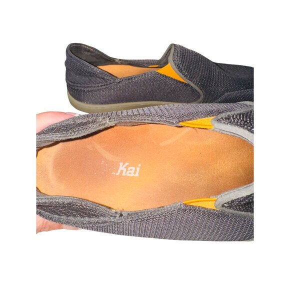 Olukai Noheah Mesh Slip On Shoes in Dark Shadow 9.5 Casual Comfort Cushion Beach - Picture 13 of 14